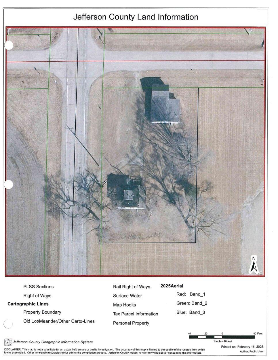 N5288 County Road D Farmington, WI 53137 - Photo 3 of 55 Plat Map