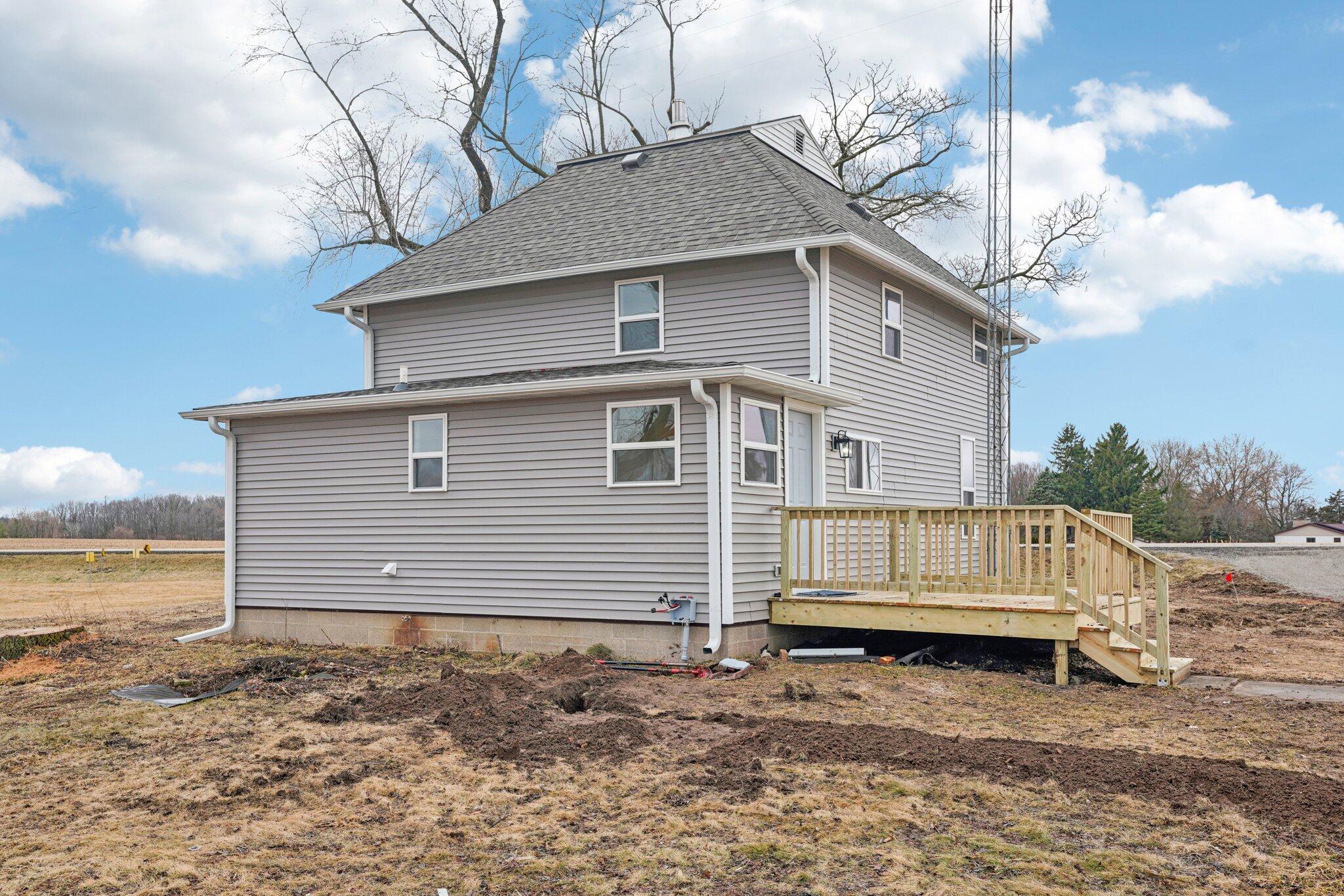 N5288 County Road D Farmington, WI 53137 - Photo 45 of 55 Deck/Side of Home