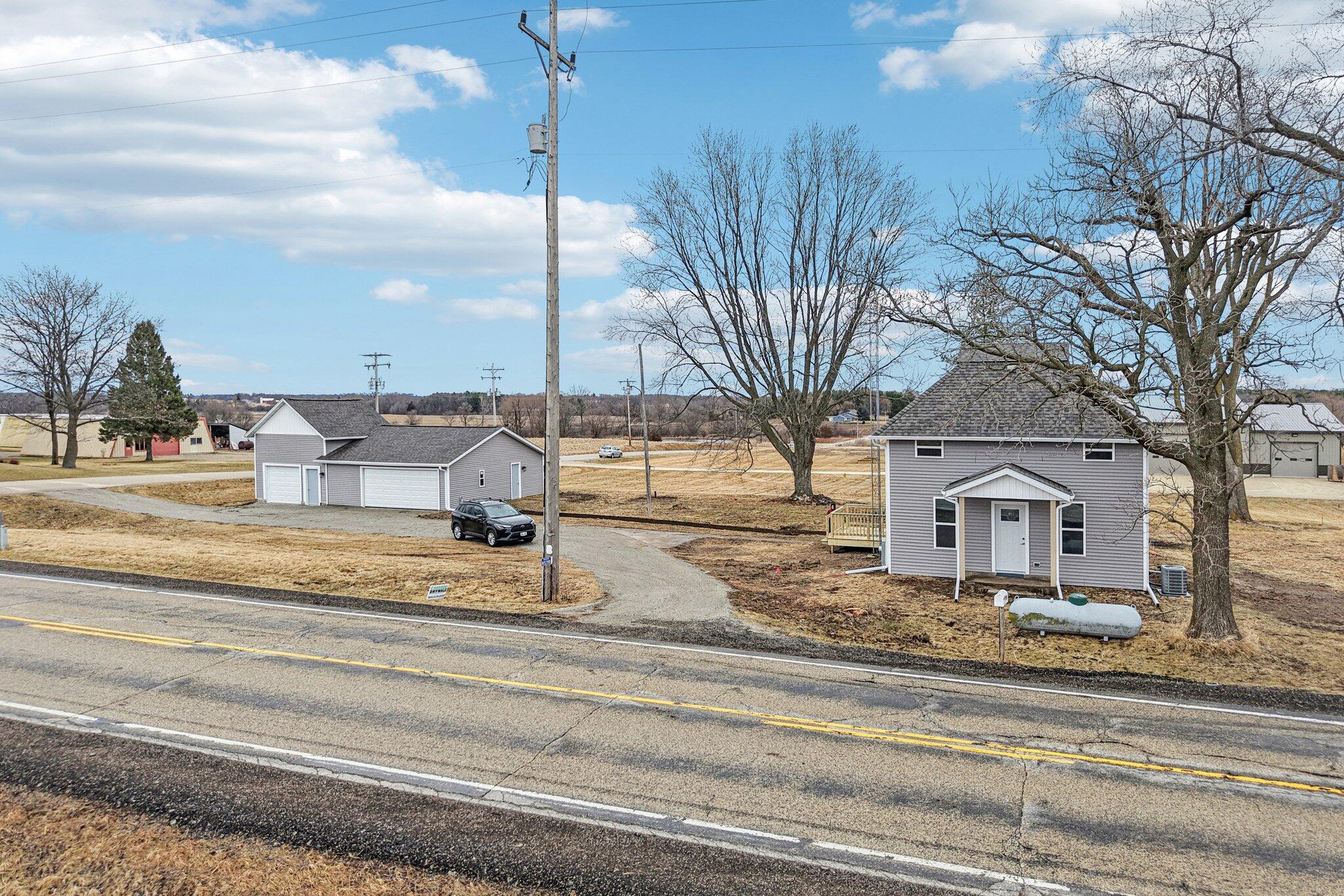 N5288 County Road D Farmington, WI 53137 - Photo 55 of 55 Road View