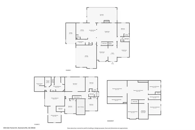 $895,000 | 435 Oak Forest Drive, Dawsonville, GA 30534