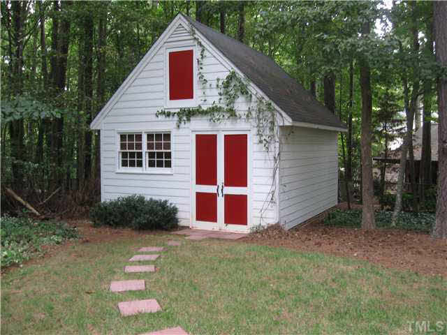 8809 Wellsley Way Raleigh, NC 27613 - Photo 23 of 25 You won't believe this.... A precious cottage? Storage? Studio? Wait for it>>>>>>