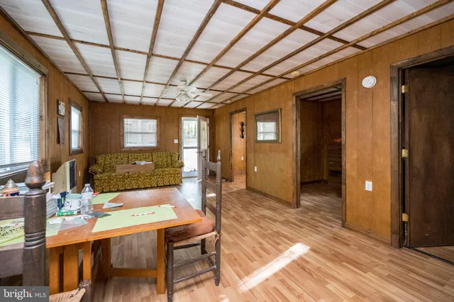 a room with storage and utility