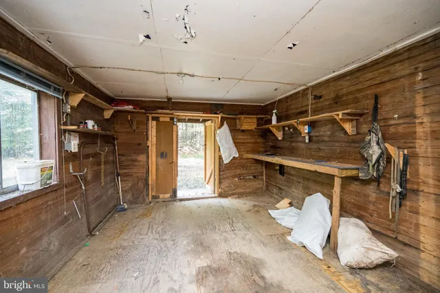 a big yard with lots of green space and deers