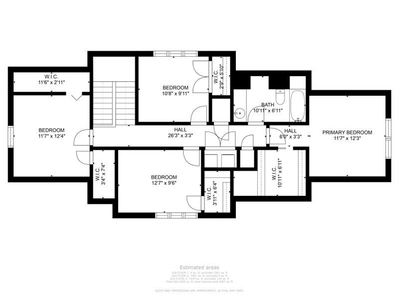 285 Nuttall Road Riverside, IL 60546 - Photo 26 of 27 a picture of a floor plan