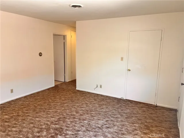 a view of empty room