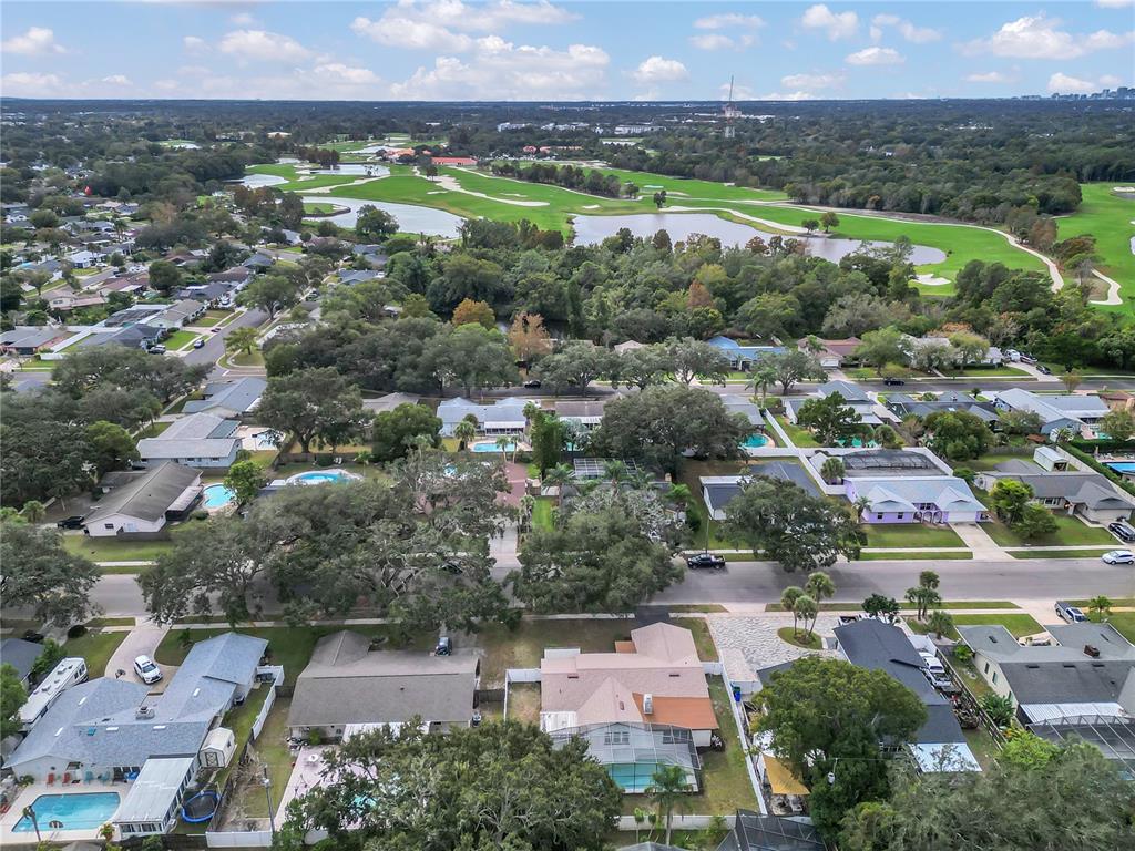 1985 Japonica Road Winter Park, FL 32792 - Photo 49 of 51 an aerial view of a city with lots of residential buildings