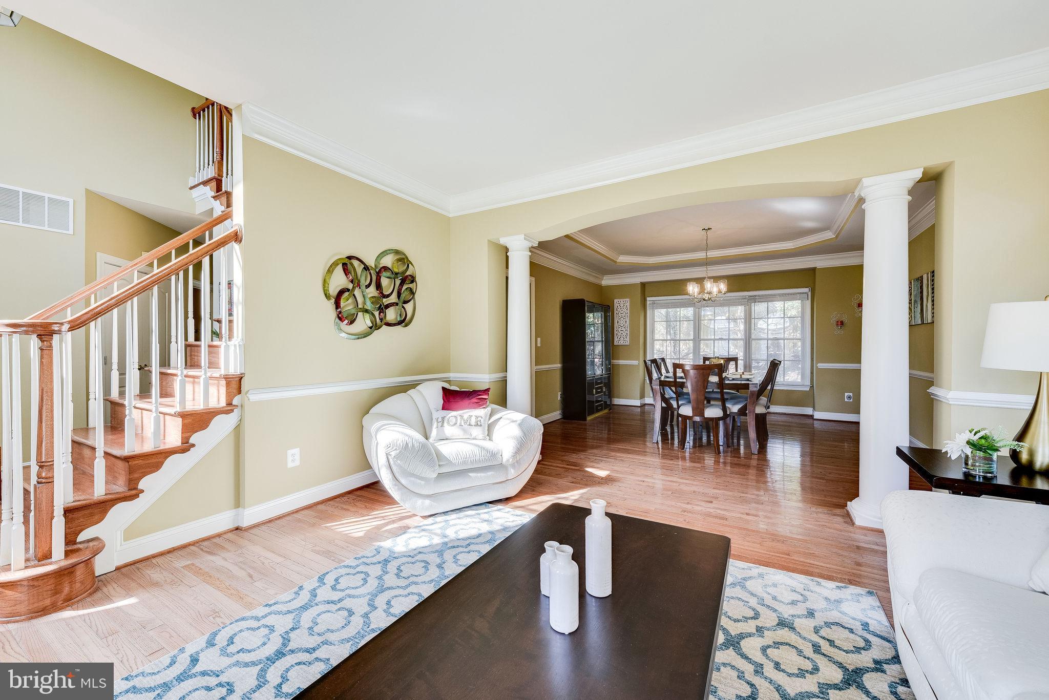 1701 Raleigh Hill Road Vienna, VA 22182 - Photo 21 of 61 a living room with furniture and wooden floor