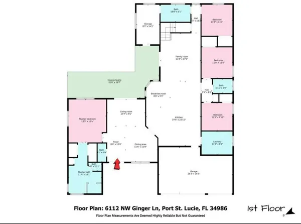 $688,000 | 6112 Northwest Ginger Lane, Port St. Lucie, FL 34986