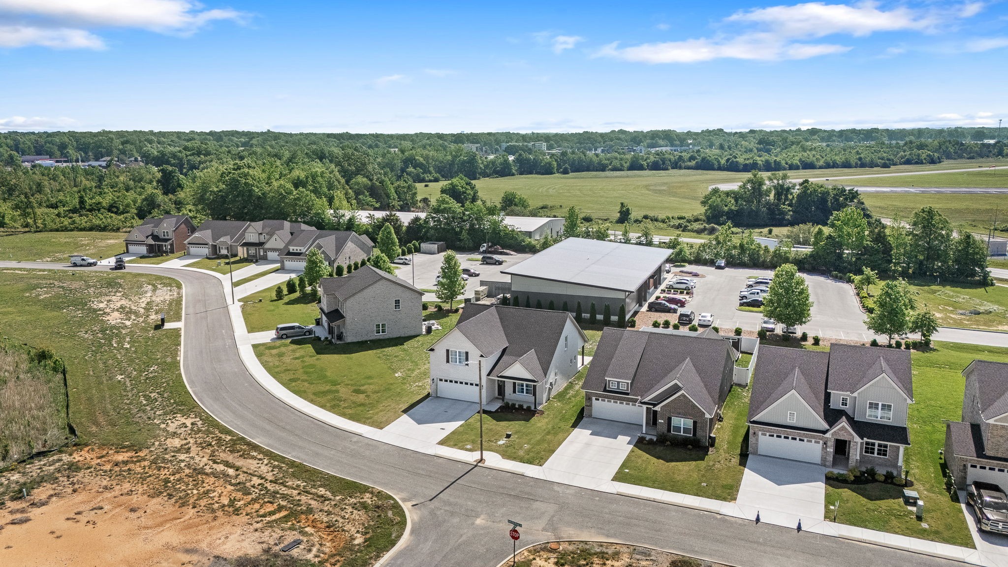64 North Fork Branch Road Tullahoma, TN 37388 - Photo 9 of 49 an aerial view of a house with garden space and ocean view