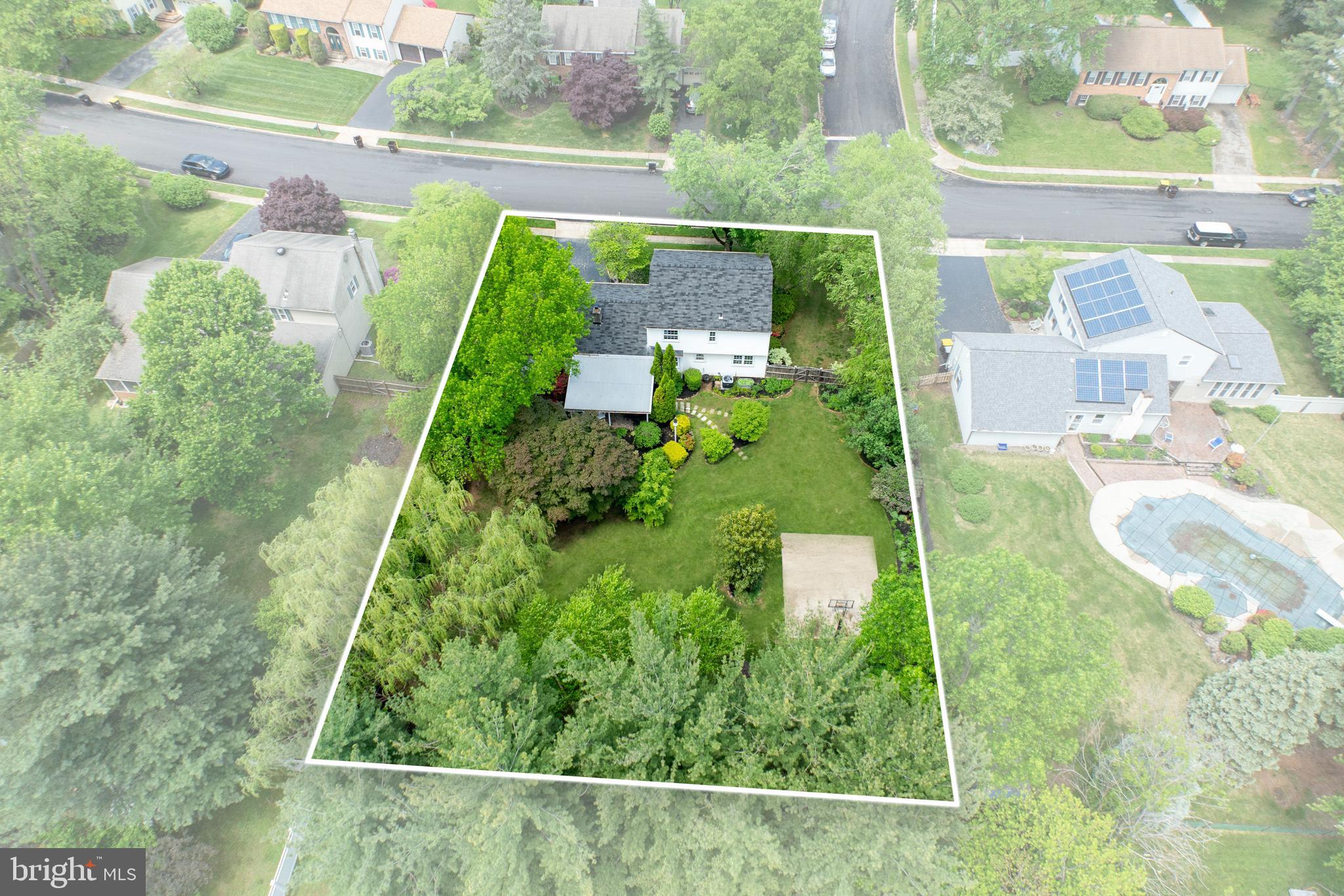 154 Plowshare Road Eagleville, PA 19403 - Photo 6 of 42 Fully Fenced in Backyard