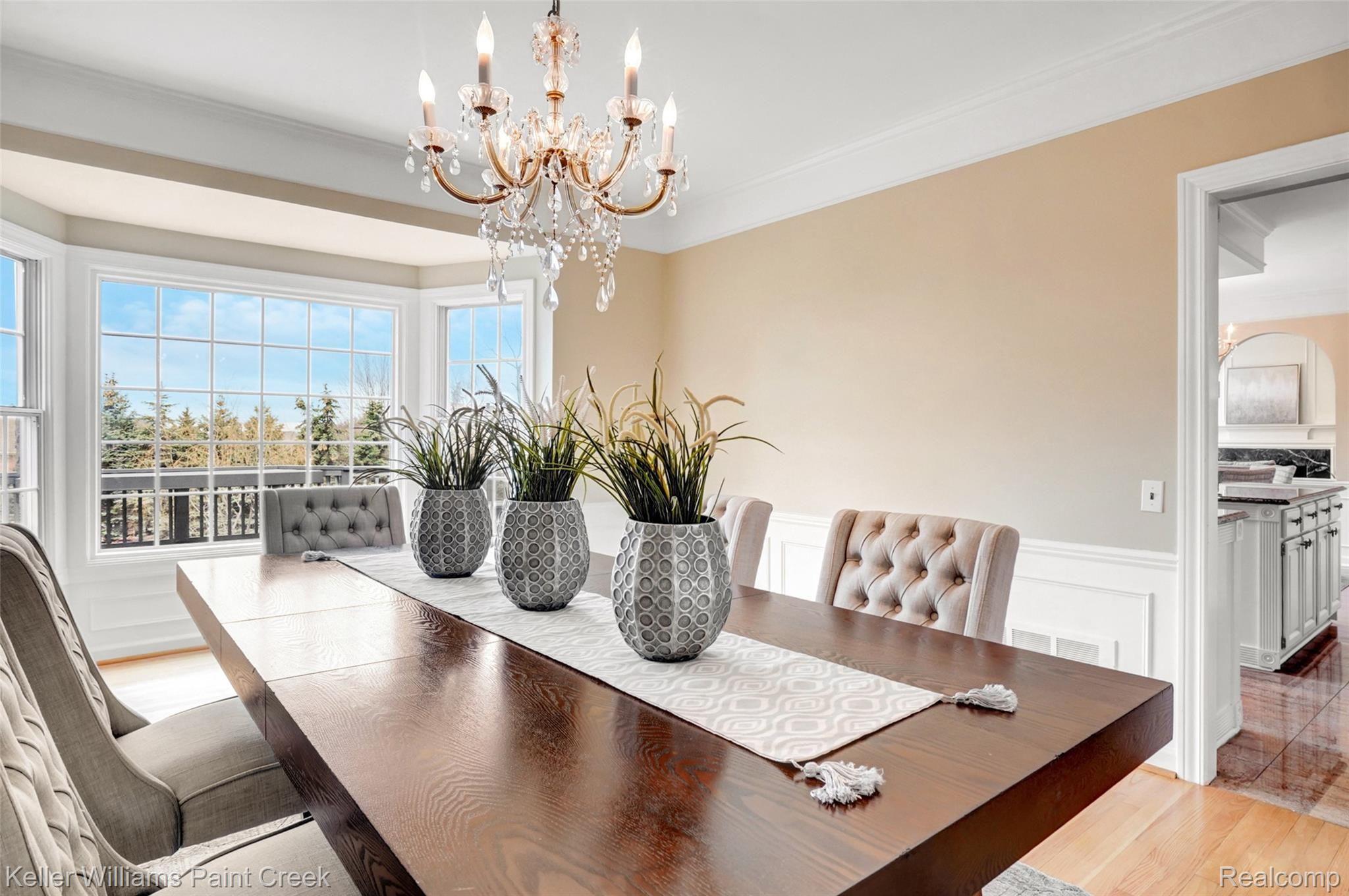 5678 Murfield Drive Rochester, MI 48306 - Photo 19 of 62 Huge Dining Room with a View