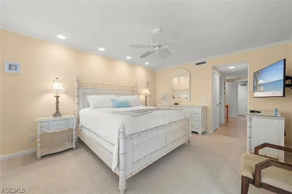 a bed room with a bed and a window
