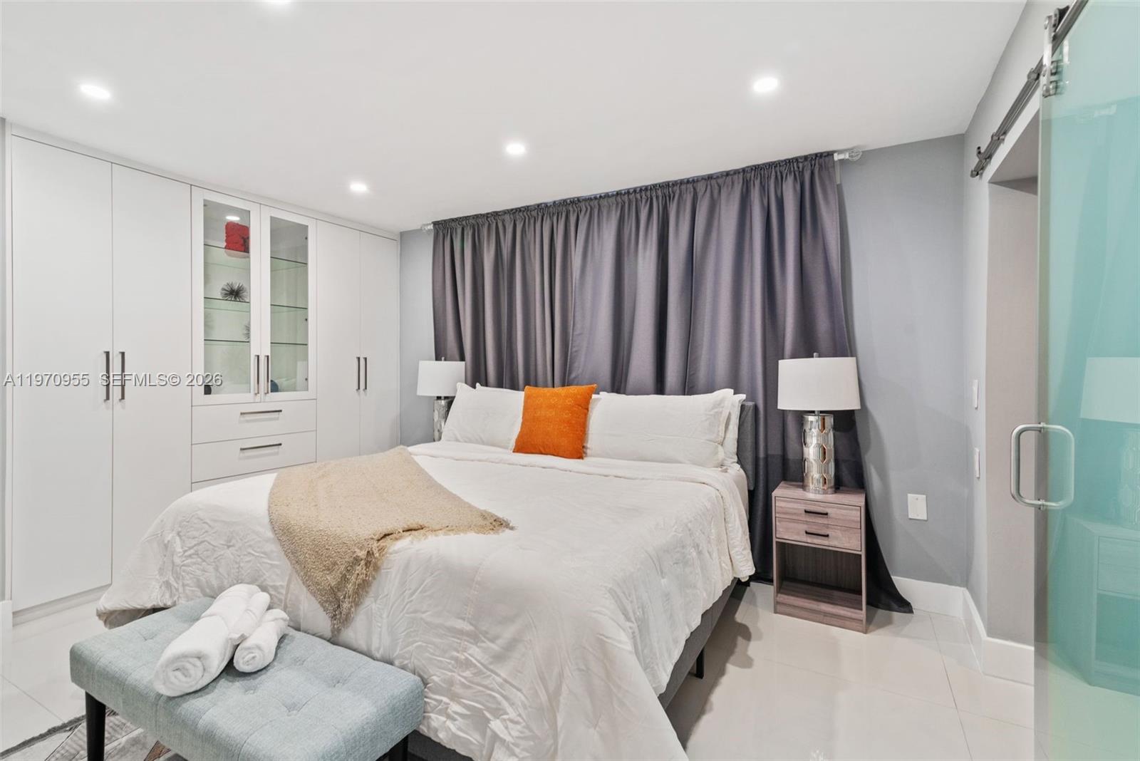 830 Southwest 93rd Avenue Miami, FL 33174 - Photo 13 of 48 a bedroom with a bed and window