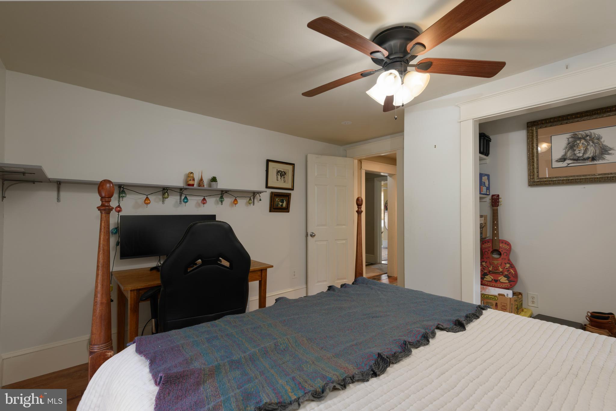 7 Elk Valley Lane Elkton, MD 21921 - Photo 19 of 45 a bedroom with a bed and a chandelier