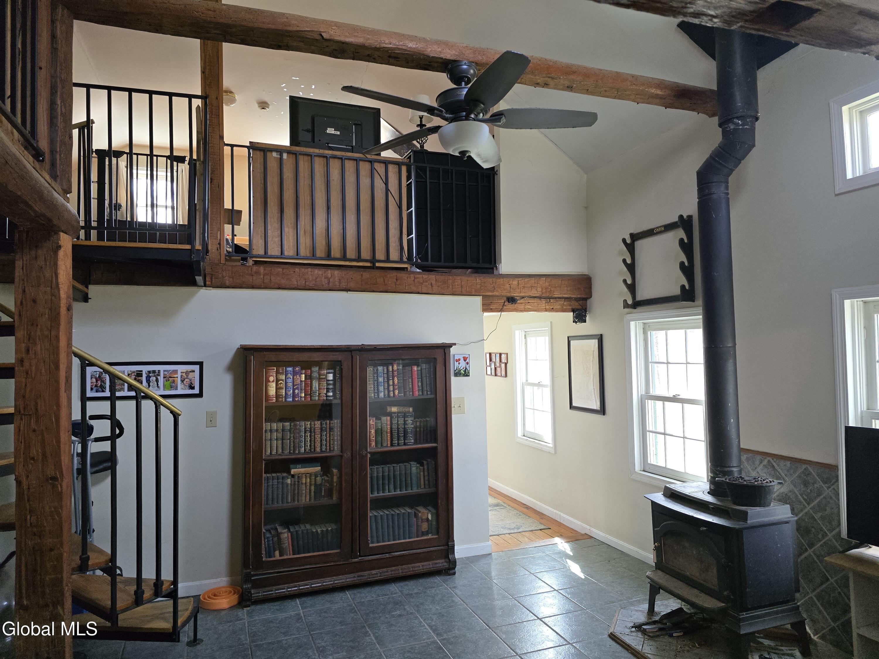 344 Dyken Pond Road Berlin, NY 12138 - Photo 12 of 38 11 Circular Stairs to loft