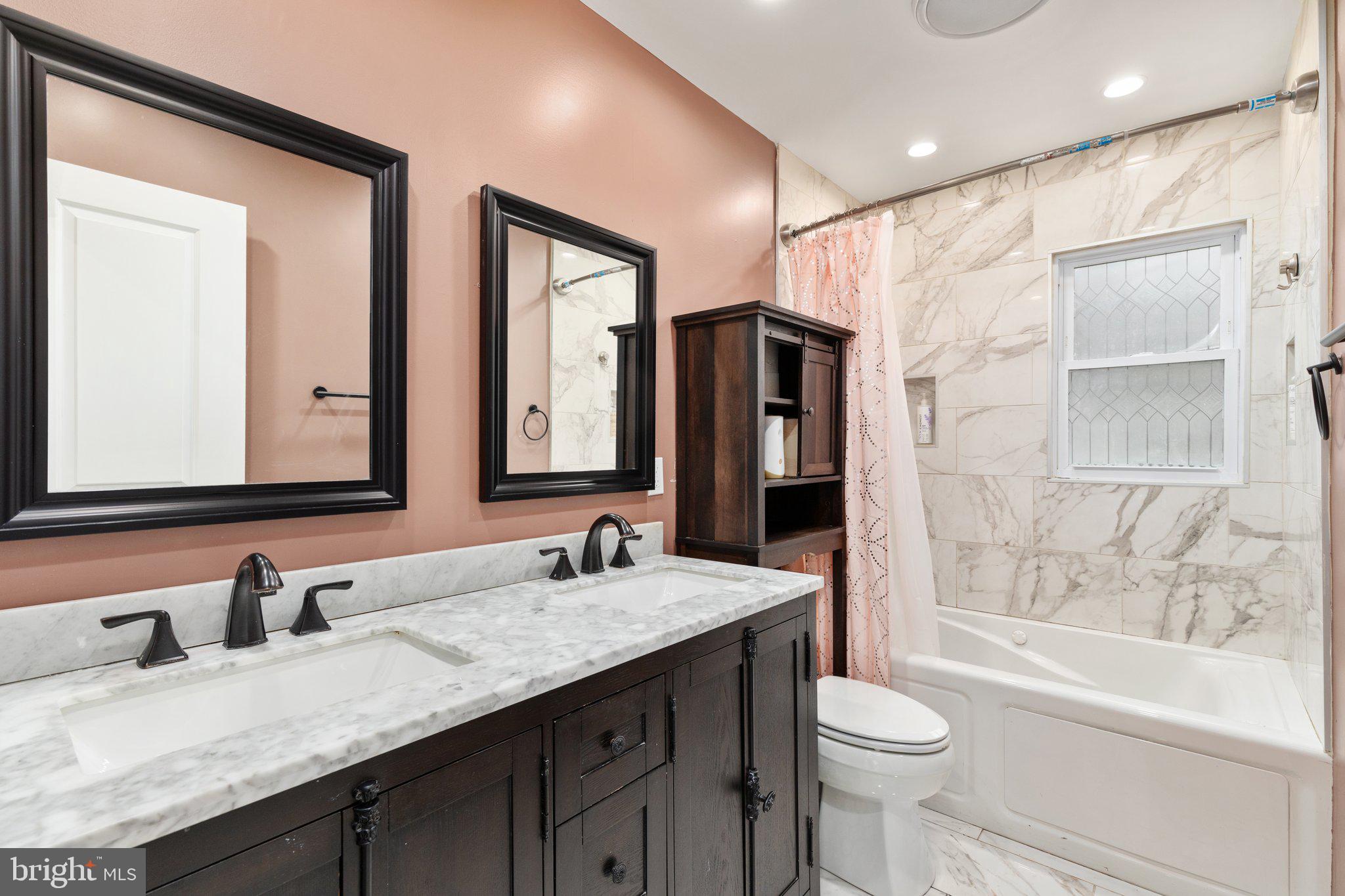 14976 Alaska Road Woodbridge, VA 22191 - Photo 20 of 36 Beautiful, Updated, Dual Sink Bathroom upstairs