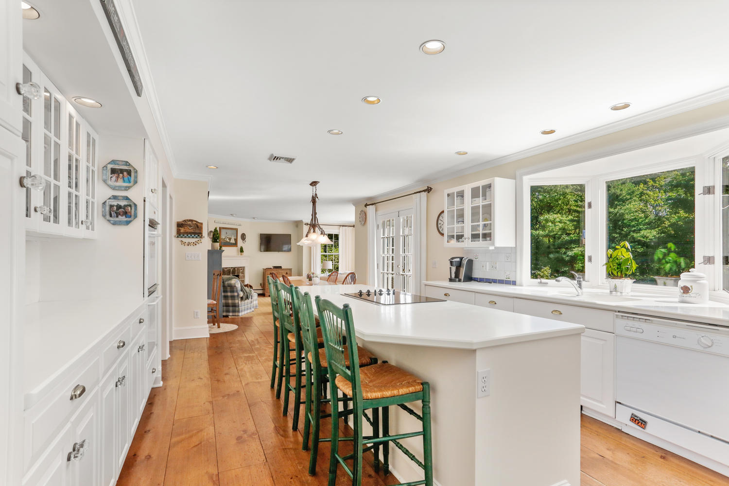 116 Marshall Ridge Road New Canaan, CT 06840 - Photo 26 of 50 a dining room with furniture and a large window