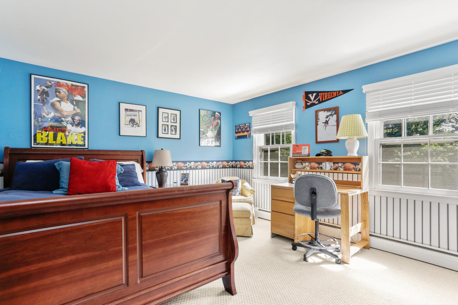 116 Marshall Ridge Road New Canaan, CT 06840 - Photo 39 of 50 a view of a workspace with furniture and a window