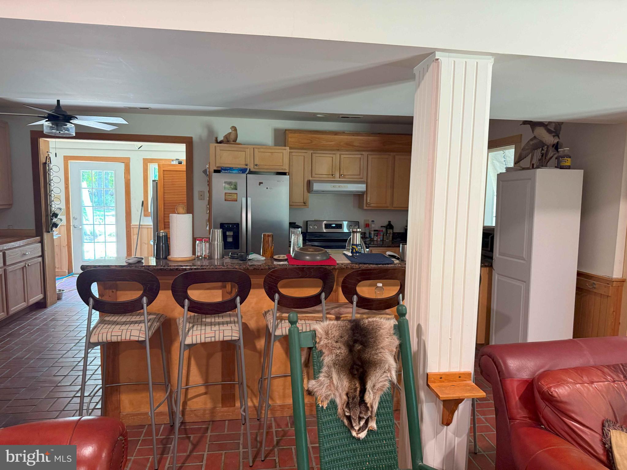 Tick Bite Road Grifton, NC 28530 - Photo 41 of 57 a view of a dining room with furniture and wooden floor