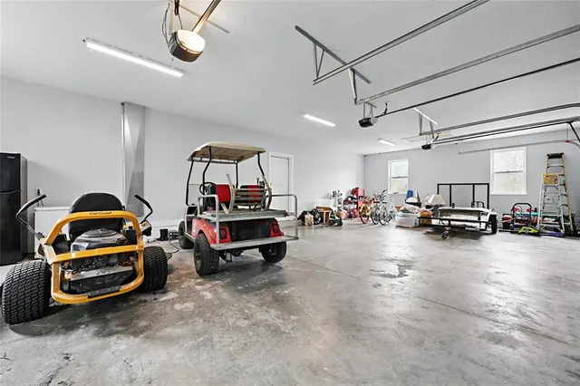 a aerial view of a house with a yard