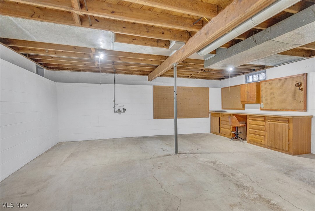 43800 Middle Ridge Road Lorain, OH 44053 - Photo 23 of 31 View of unfinished basement space