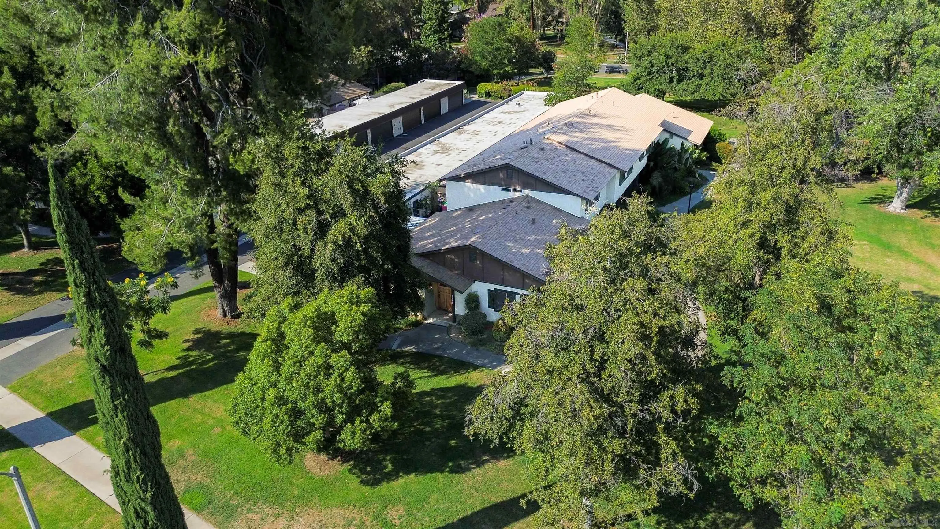 2825 Irving Street Riverside, CA 92504 - Photo 31 of 31 an aerial view of house with yard and outdoor seating