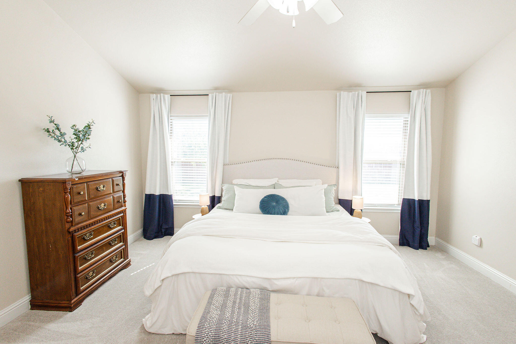 3633 Ridgely Avenue Lubbock, TX 79407 - Photo 54 of 74 a bedroom with a bed and a window