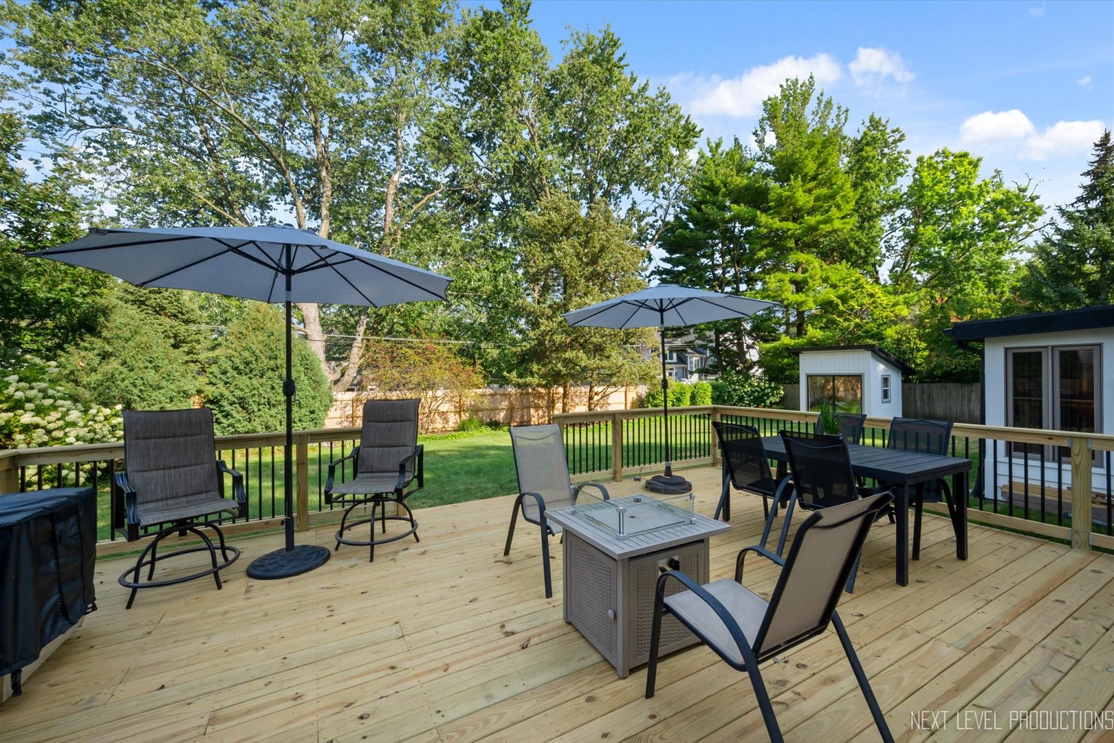 Undisclosed Address Geneva, IL 60134 - Photo 10 of 10 a view of a chairs and table in the patio with a fire pit