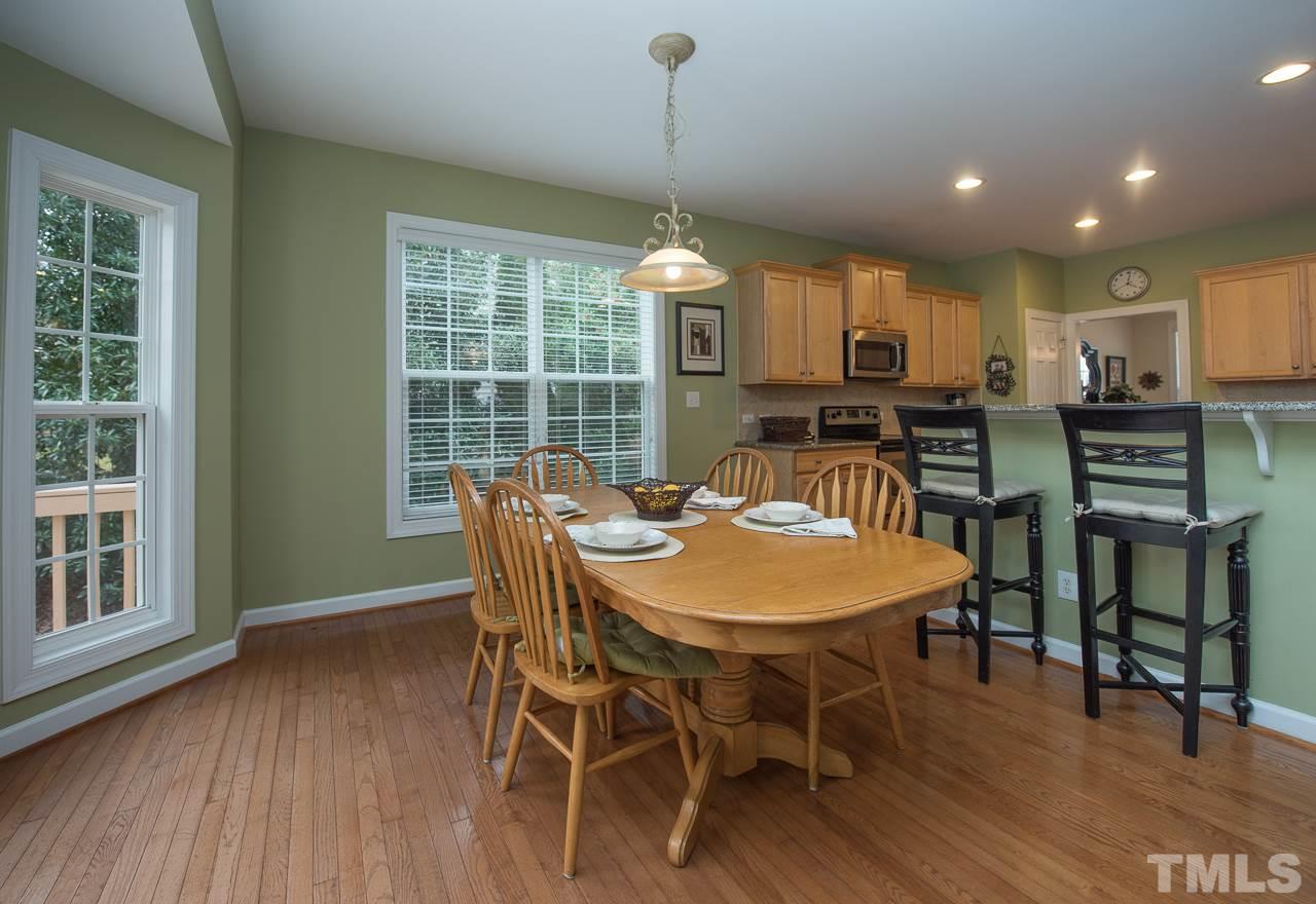 4424 Fairview Ridge Lane Apex, NC 27539 - Photo 5 of 25 Large, bright breakfast area open to family room