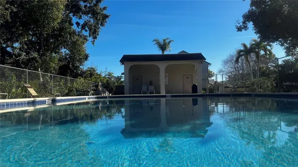 a view of a house with a lake view