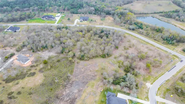 a view of a yard with an outdoor space