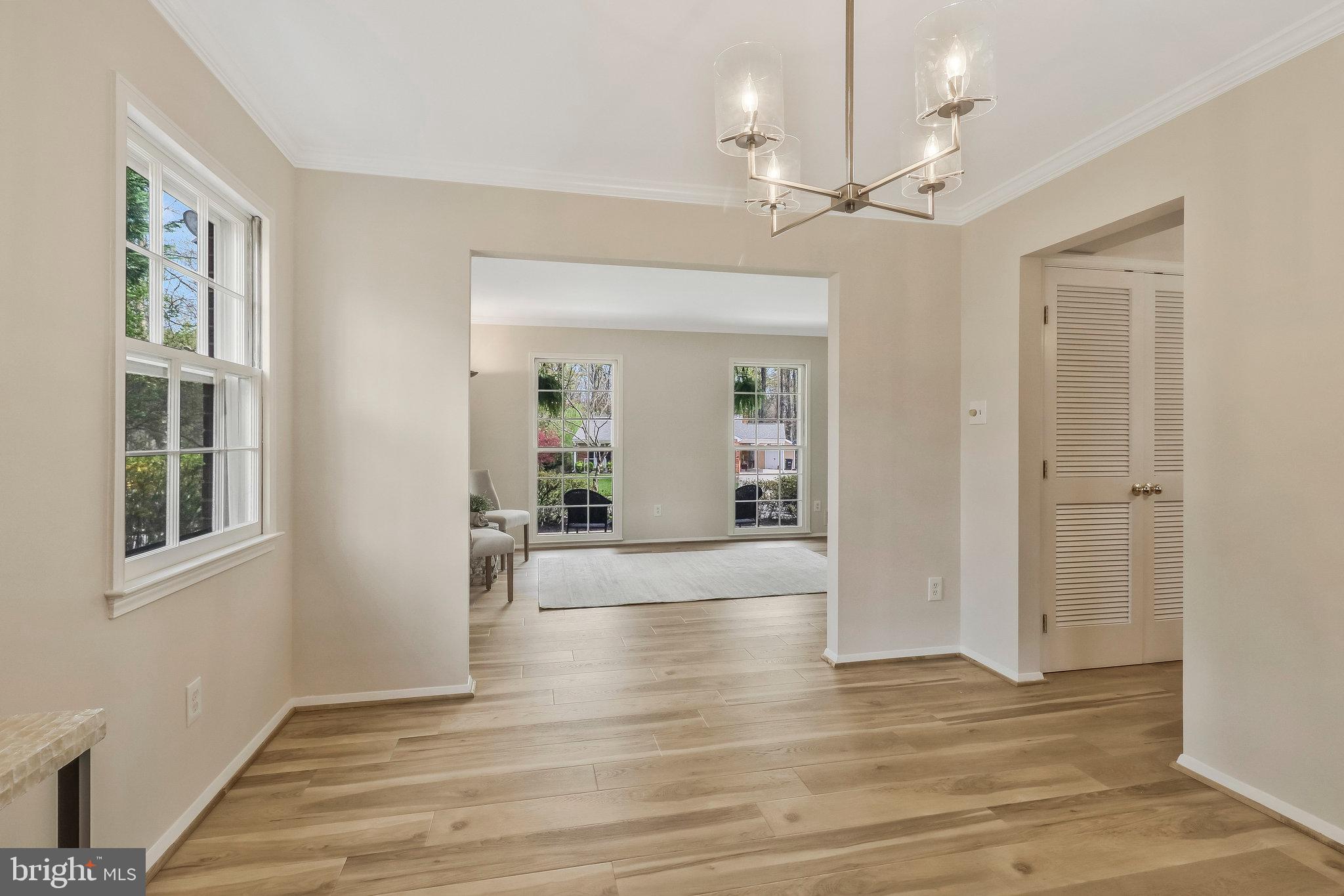 6132 Roxbury Avenue Springfield, VA 22152 - Photo 16 of 70 Lovely formal dining room of the living room.