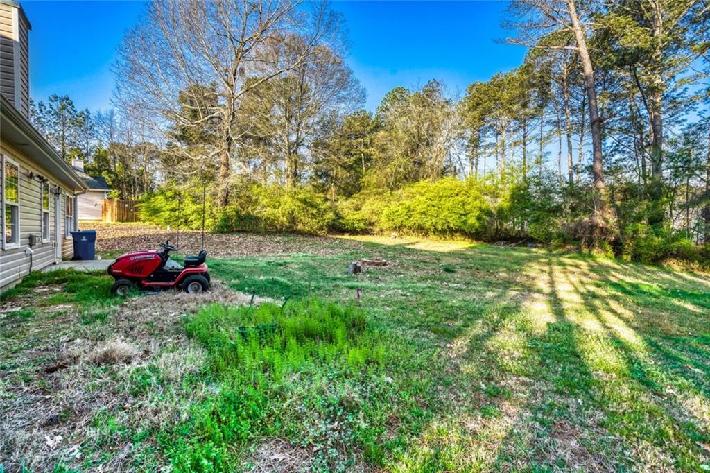 1298 Sierra Ridge Place Southeast Loganville, GA 30052 - Photo 28 of 29 a view of yard with swimming pool and green space