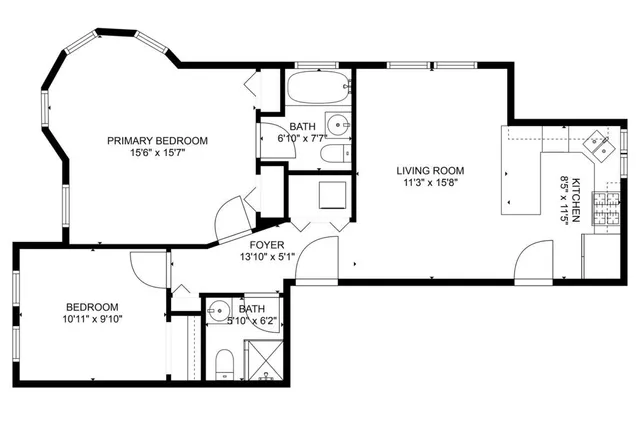$2,095 | 5711 North Kimball Avenue, Unit 3N, Chicago, IL 60659