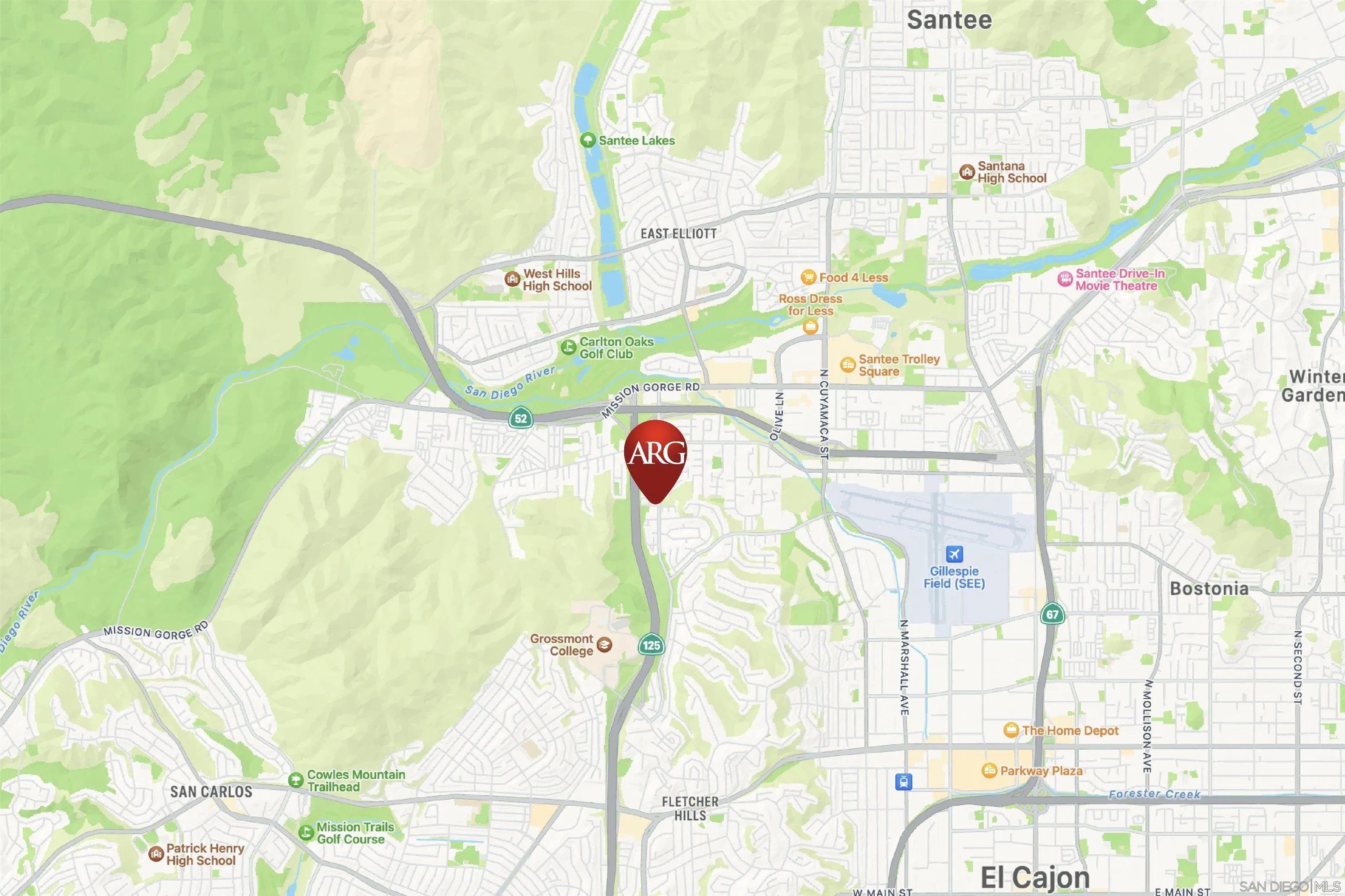 Undisclosed Address Santee, CA 92071 - Photo 9 of 10 a bathroom with a sink and mirror