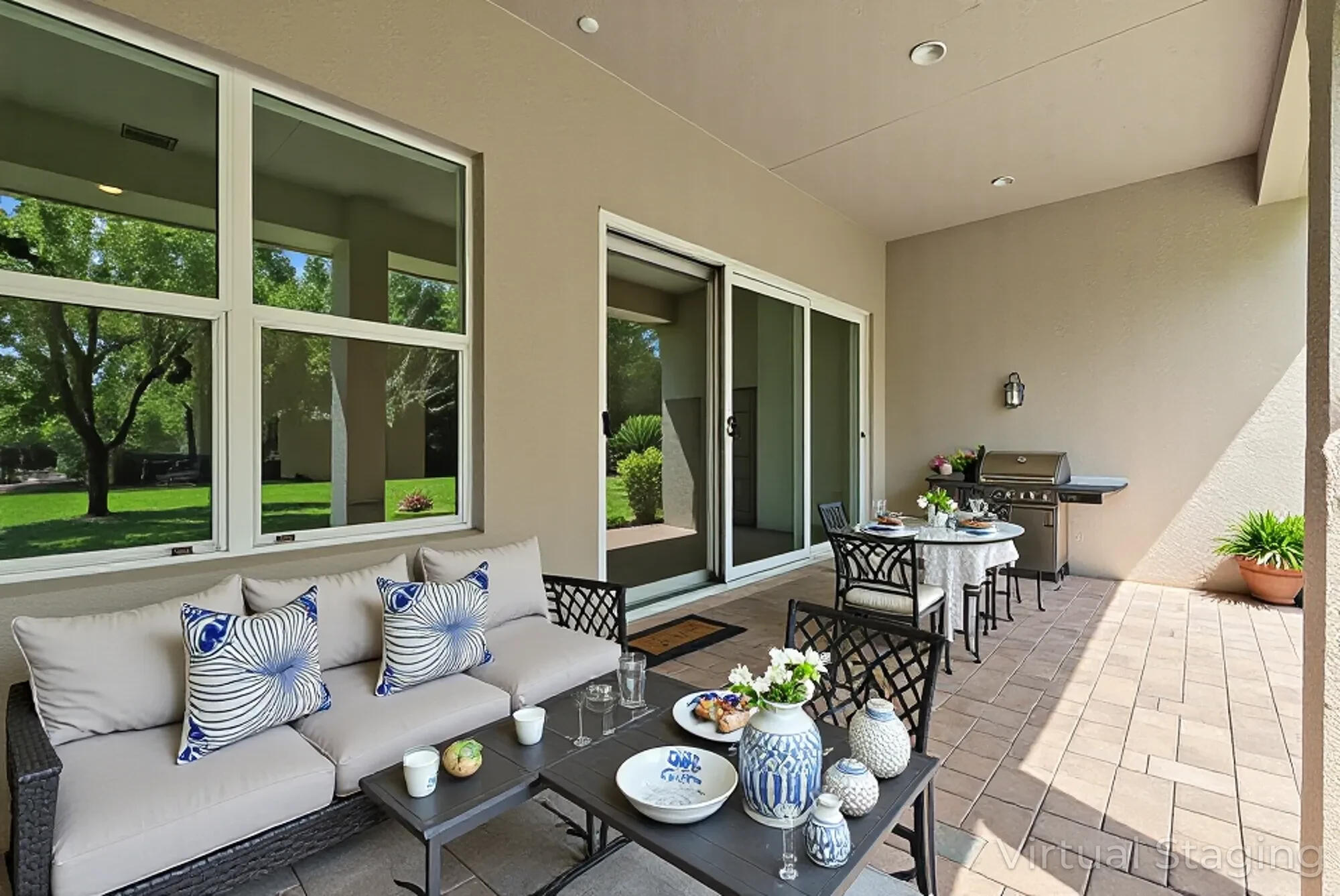 2664 Conifer Drive Fort Pierce, FL 34951 - Photo 28 of 30 a living room with furniture and a large window