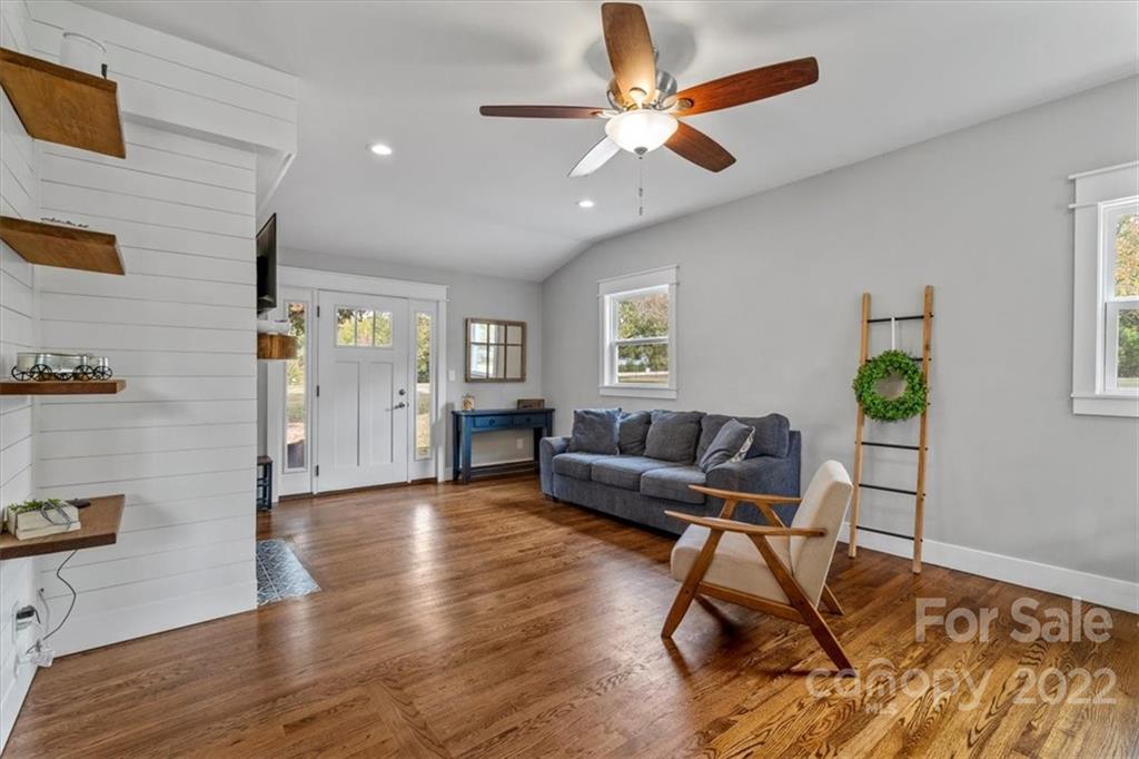 1631 Lawrence Road Clover, SC 29710 - Photo 7 of 48 a living room with furniture and a wooden floor