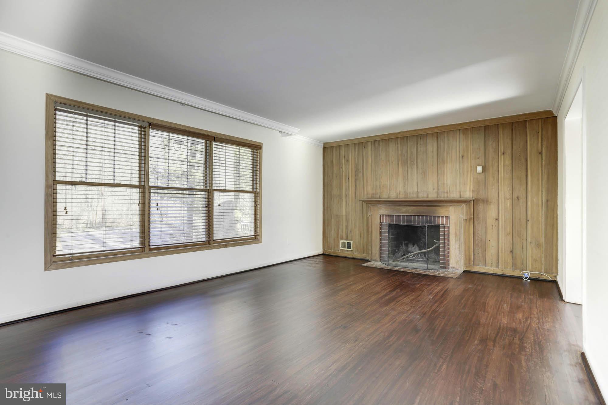 6308 Greentree Road Bethesda, MD 20817 - Photo 2 of 18 Living Room with Fireplace
