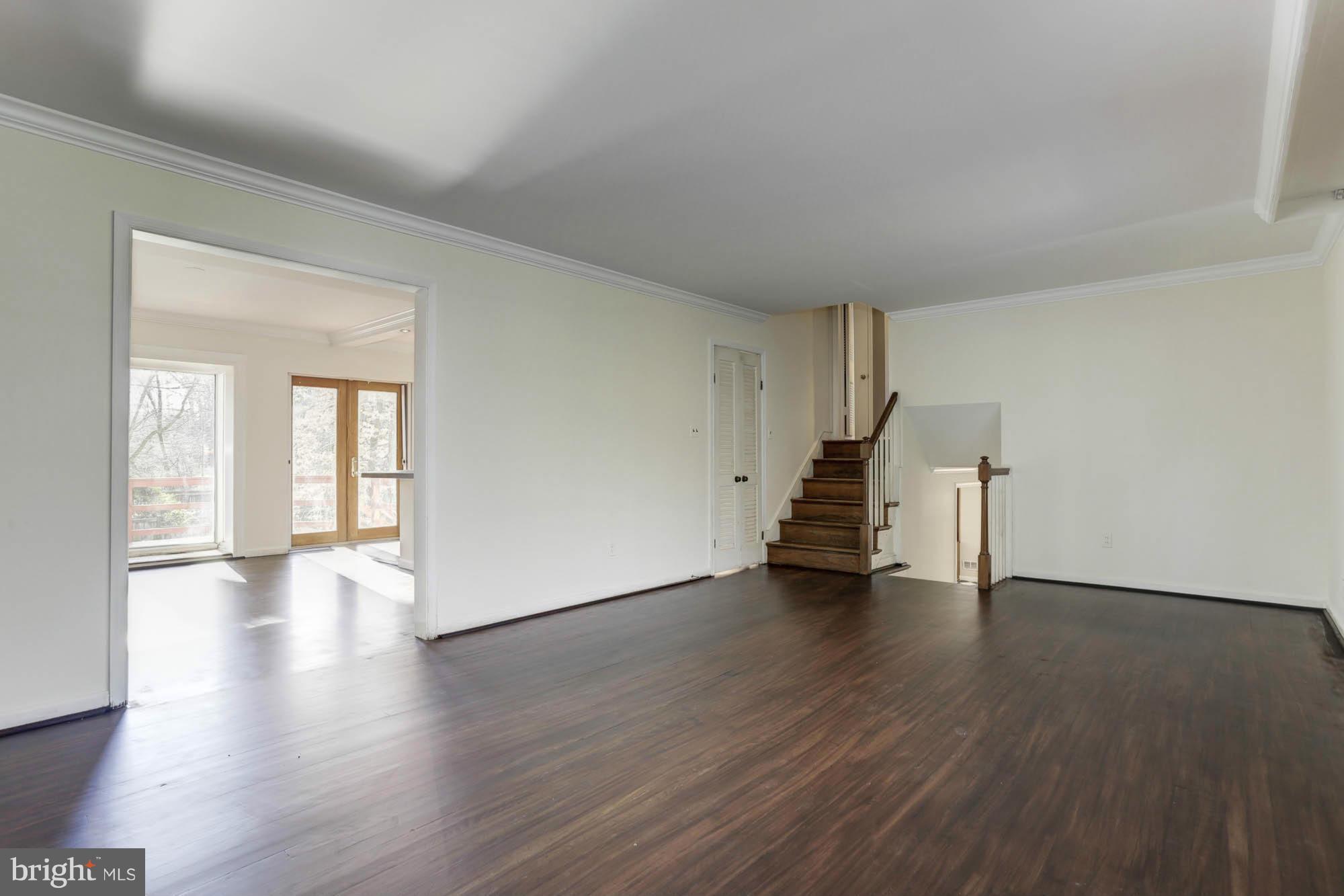 6308 Greentree Road Bethesda, MD 20817 - Photo 3 of 18 Living Room open to Dining Room