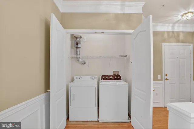 a view of a chandelier in a room