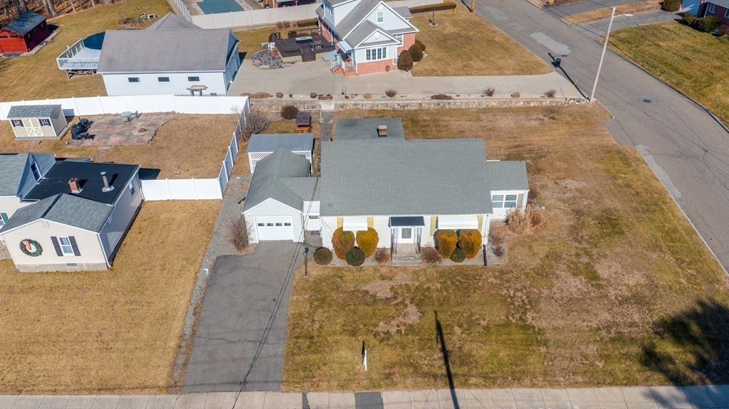 137 Lawrence Road Chicopee, MA 01013 - Photo 3 of 38 an aerial view of residential houses with outdoor space
