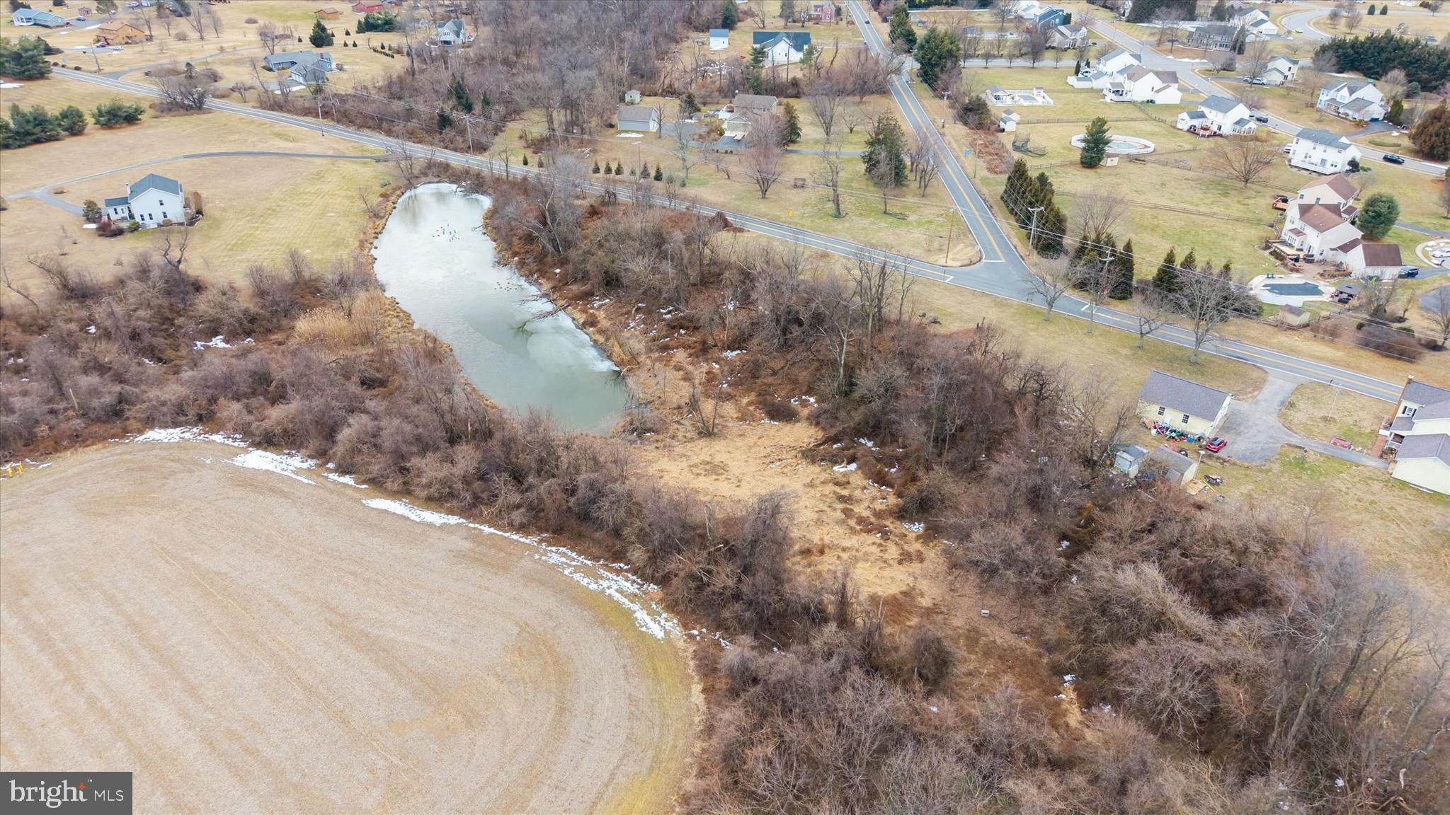 Aerial view from back