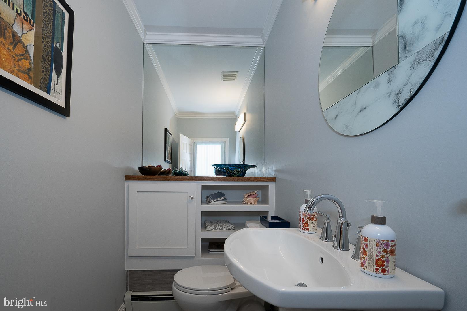 1436 Hillside Road Wynnewood, PA 19096 - Photo 34 of 42 Lower Level Powder Room