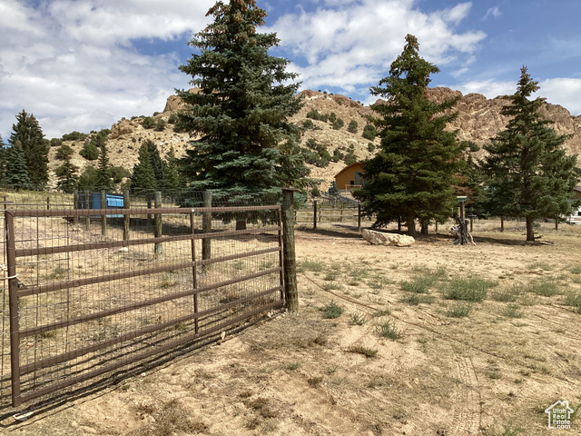 3 Red Circle, Unit 19 Manila, UT 84046 - Photo 16 of 29 Gate featuring a mountain view and a view of countryside