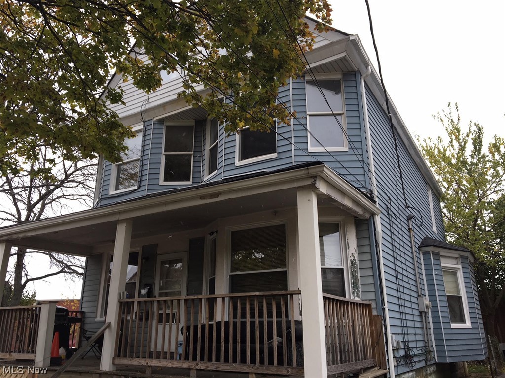 4016 Riverside Avenue Cleveland, OH 44109 - Photo 24 of 25 View of property exterior with a porch