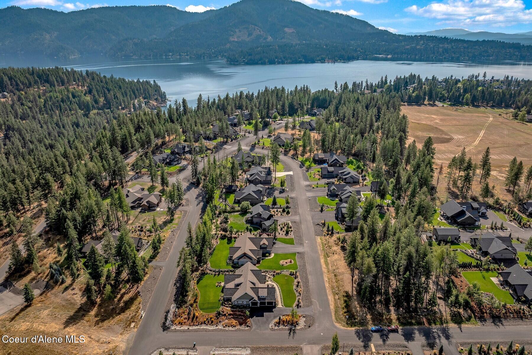 12091 North Tracey Road Hayden, ID 83835 - Photo 3 of 49 Aerial Toward Nearby Hayden Lake
