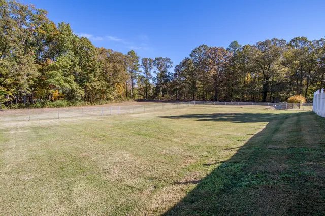 a view of an outdoor space and a yard