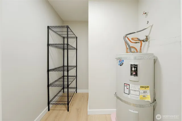 a view of a balcony with trees