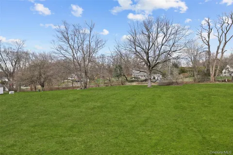 a view of yard with trees