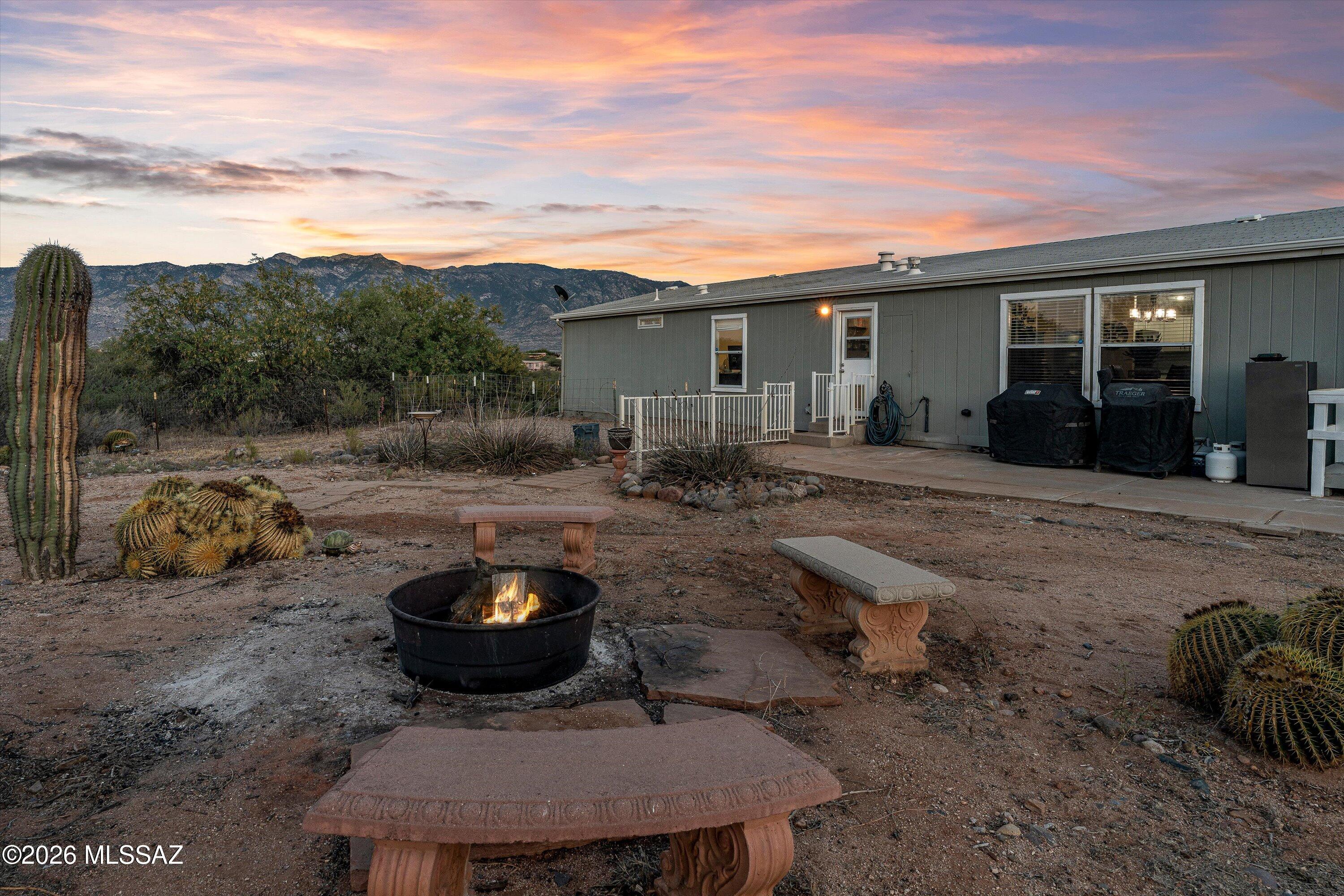16120 North Elkins Road Tucson, AZ 85739 - Photo 46 of 51 46-Back of Home